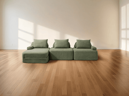 Cushie 3 Seater Modular Sectional Sleeper Sofa with Chaise