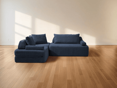 Cushie 4 Seater L Shaped Sectional Sleeper Sofa