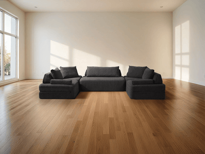 Cushie 6 Seater U Shaped Sectional Sleeper Sofa